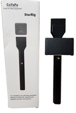CaTeFo StarRig Interview Mic Handle Adapter for RODE Wireless Go with Cold Shoe