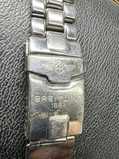 Breitling Stainless Steel Bracelet Wristwatch Bands for sale