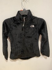 The North Face Girl  s Full Zip Jacket, Black, XS