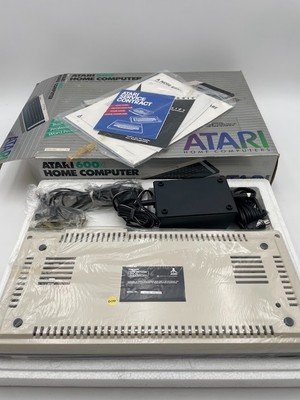 ATARI 600XL Home Computer New Worn Box