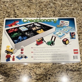 LEGO Games 3844 Creationary Board Game Complete Set 338 pcs Box