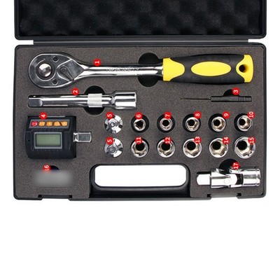 ZNT-200 20 200N·m Digital Torque Gauge Torque Tester Kit w/ Ratchet Wrench