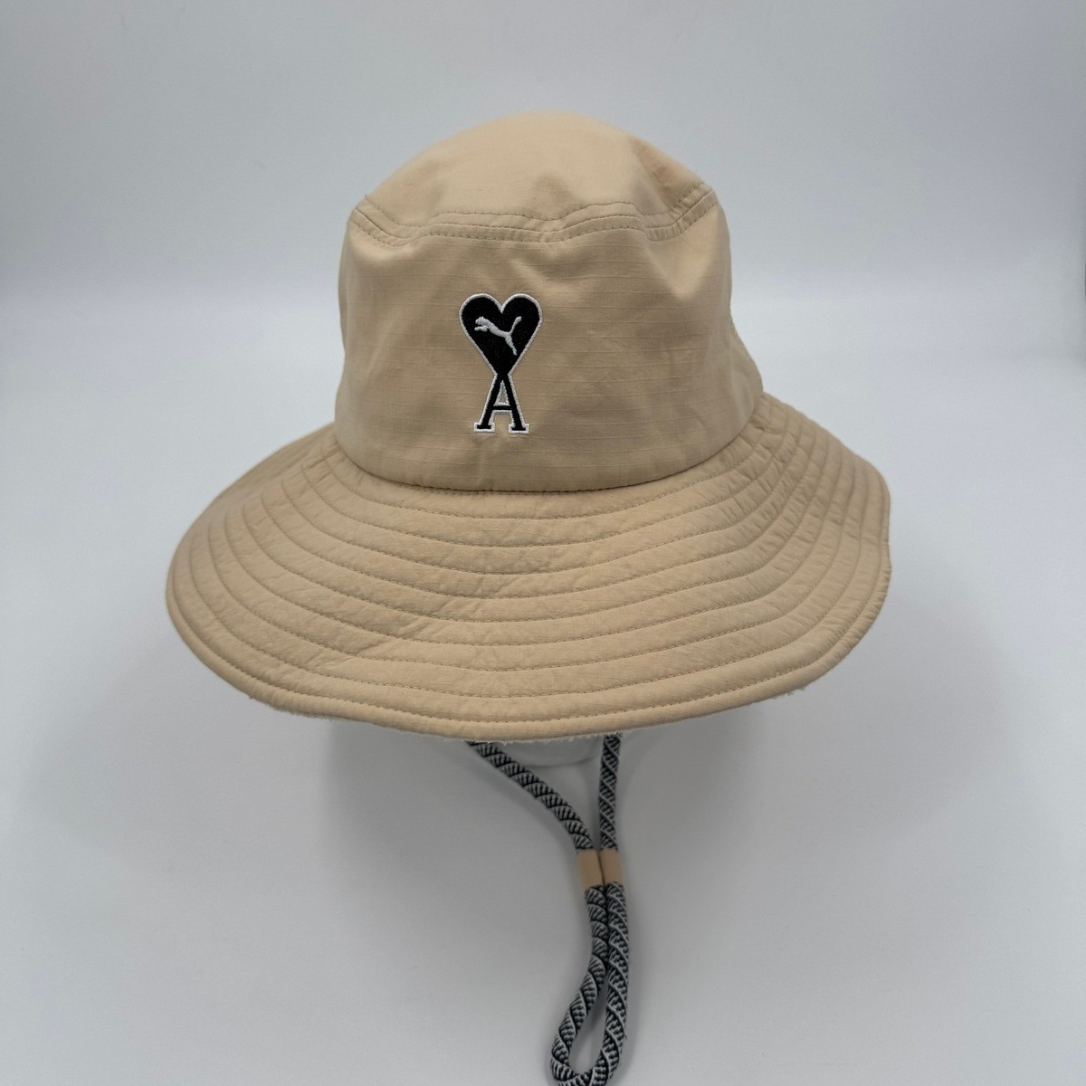 Puma x AMI Alexandre Mattiussi Bucket Hat Tan Sherpa Lined 024192