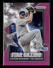 2020 Panini Prizm #SG-10 Clayton Kershaw Star Gazing Purple Prizm Dodgers