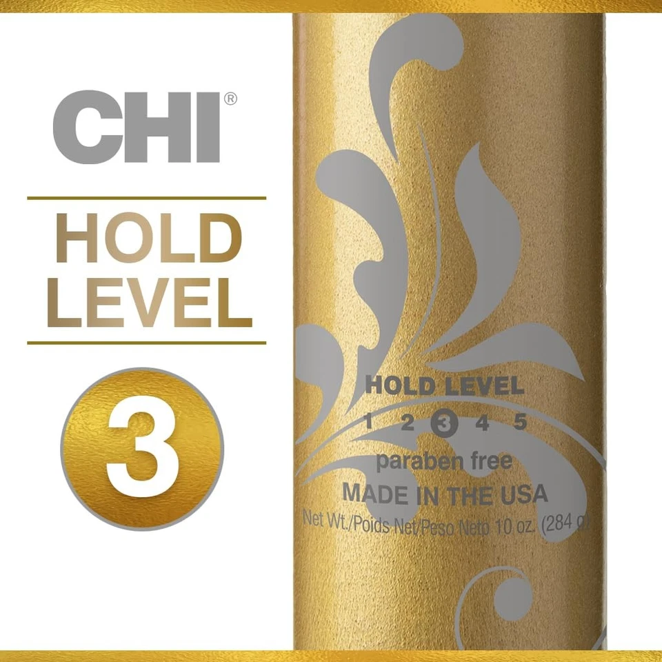 CHI Keratin Flex Finish Hair Spray 10oz Lightweight Long-Lasting Frizz Control - Image 2 of 4