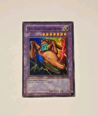 Twin-Headed Thunder Dragon MRD-120 Unlimited Super Rare LP