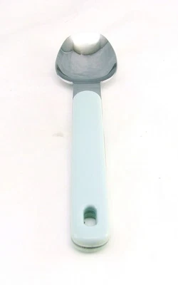 Oneida Northland Ovalen Servierlöffel aus Edelstahl/Plastik, LT BLUE, 7 1/8 in - Bild 1 von 4