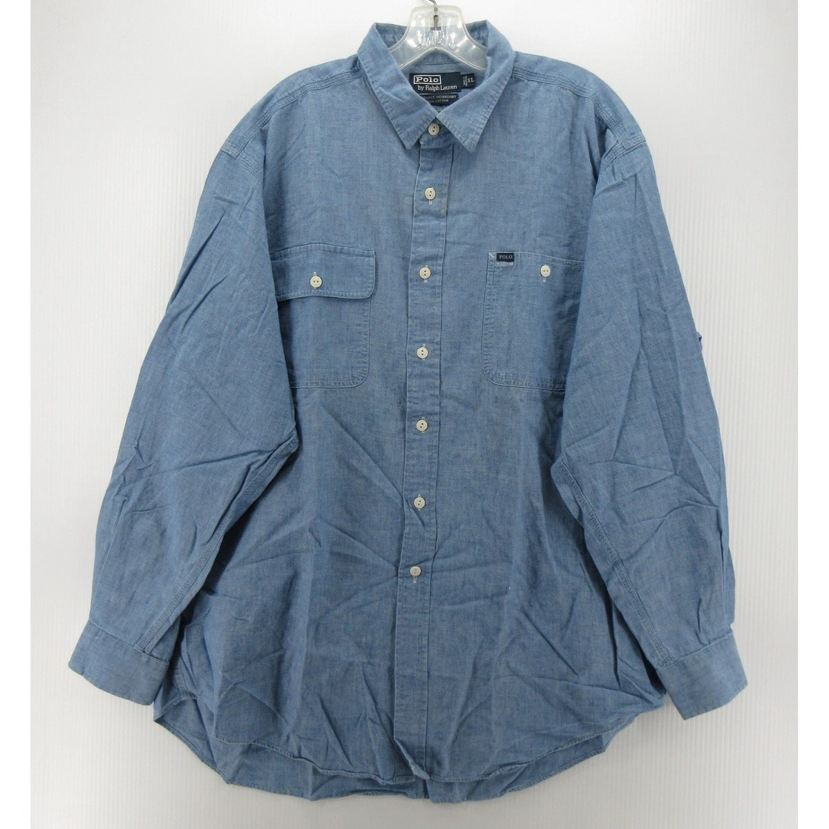 Polo Ralph Lauren Chambray Casual Button-Down Shirts for Men for