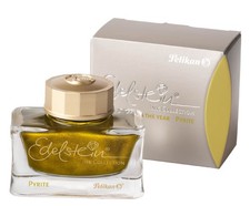 Pelikan Tinte Edelstein Ink Pyrite im Glas go...