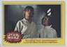 1977 Topps Star Wars Luke Skywalker Princess Leia Organa #16