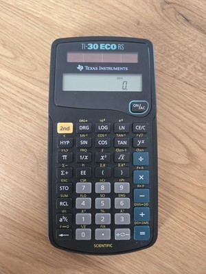 Texas Instruments TI-30 Eco RS Schulrechner Technisch-Wissenschaftlich Solar