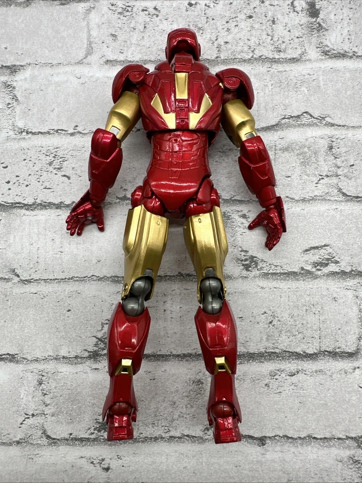 Figura Kaiyodo Revoltech Micro Yamaguchi Iron Man Mark 6 Revol Mini RM-003 SOLAMENTE Foto 2 de 4