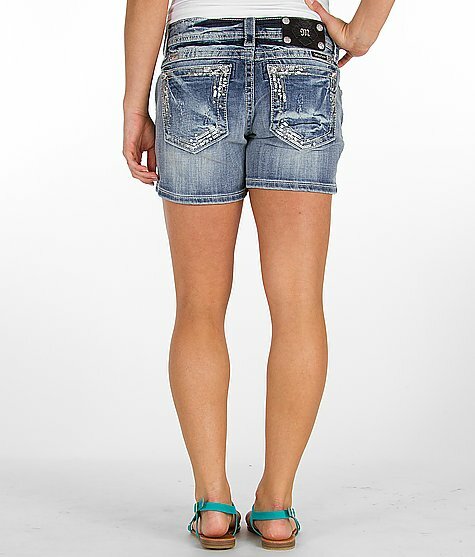 Women Miss Me Jeans Mid Rise Rhinestone 