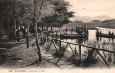 CARTE POSTALE - LOURDES - HAUTES-PYRENEES - 65 - LE LAC
