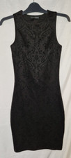 Ladies Primark Black Dress 8 Excellent Condition
