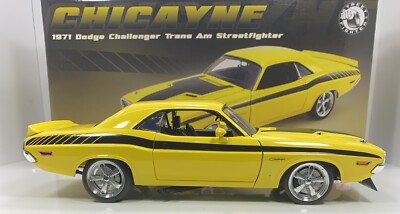 ACME 1/18 Scale 1971 DODGE CHALLENGER-Trans Am”CHICAYNE VERSION