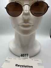 New Vintage Revolution Eyewear With SunShade RE031 Amber 45 20 145