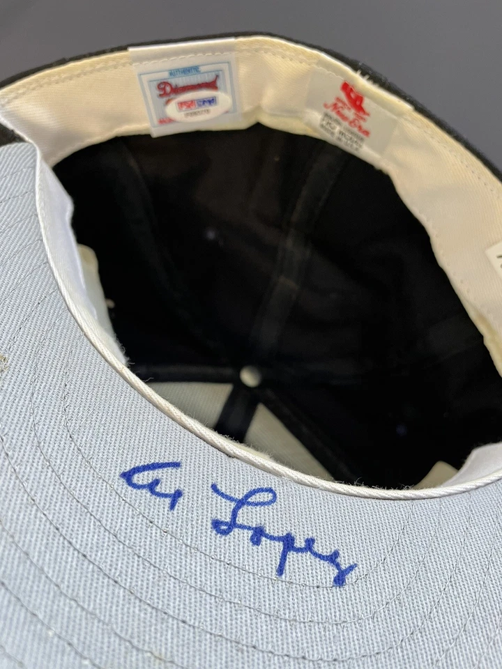 Al Lopez Signed White Sox New Era 59/50 Hat Autograph Auto PSA/DNA *Noles2148* - Image 2 of 4