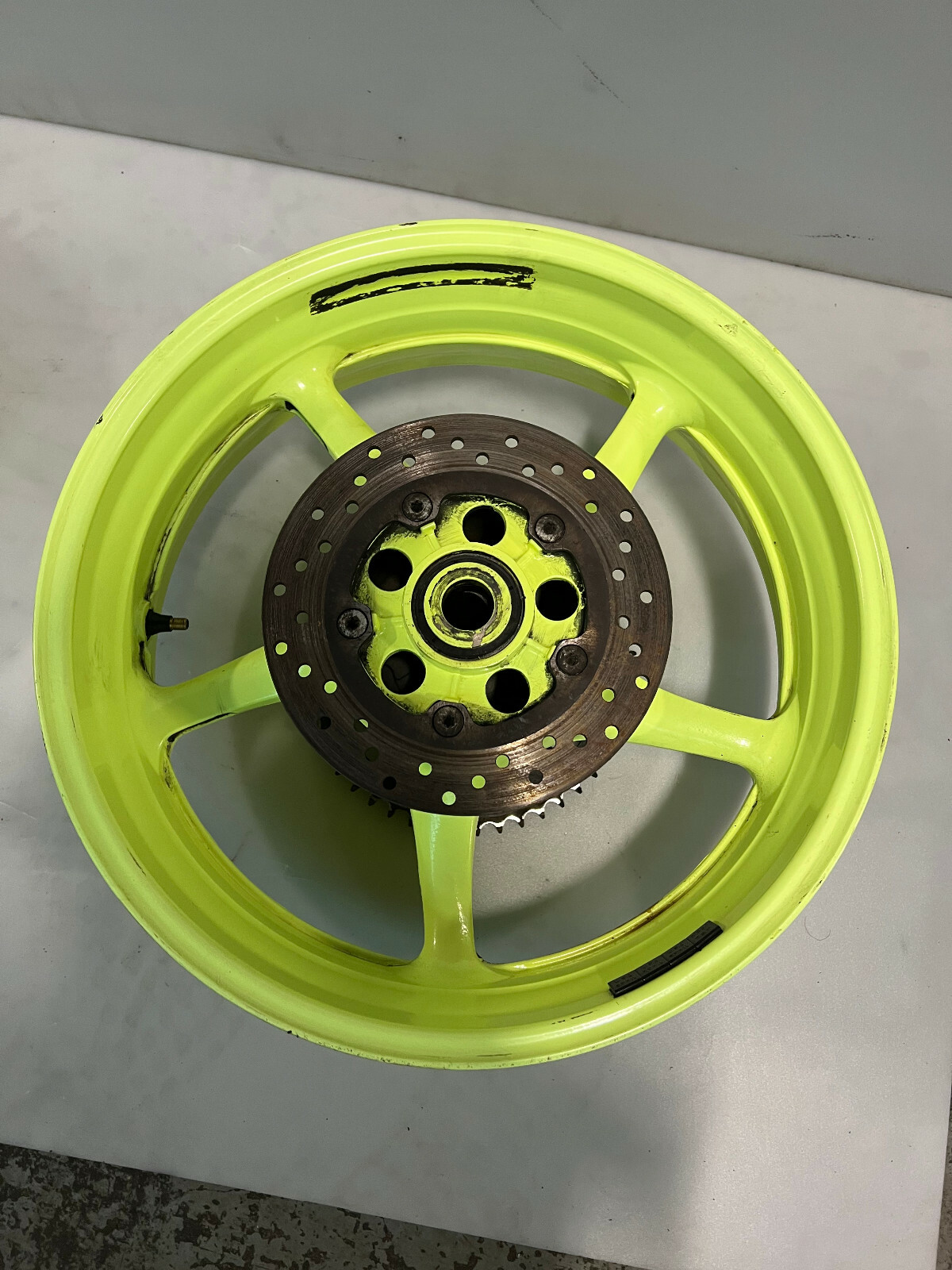 Yamaha R6 Rims Stock Rear 2006-2007 Yamaha YZF R6 YZFR6 Front Rear Wheel 17