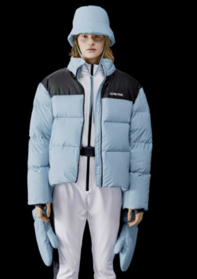 NWT ZARA WOMEN WATERPROOF DOWN COAT Puffer SKI COLLECTION W/Hat