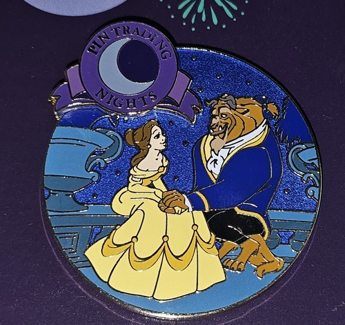 Disney Pin Trading Nights Beauty and the Beast Pin 2019 NOC FREE SHIPPING - Picture 2 of 3