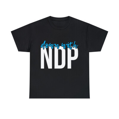 Down With NDP Nancy Pelosi Graphic Tee Shirt, S-5XL