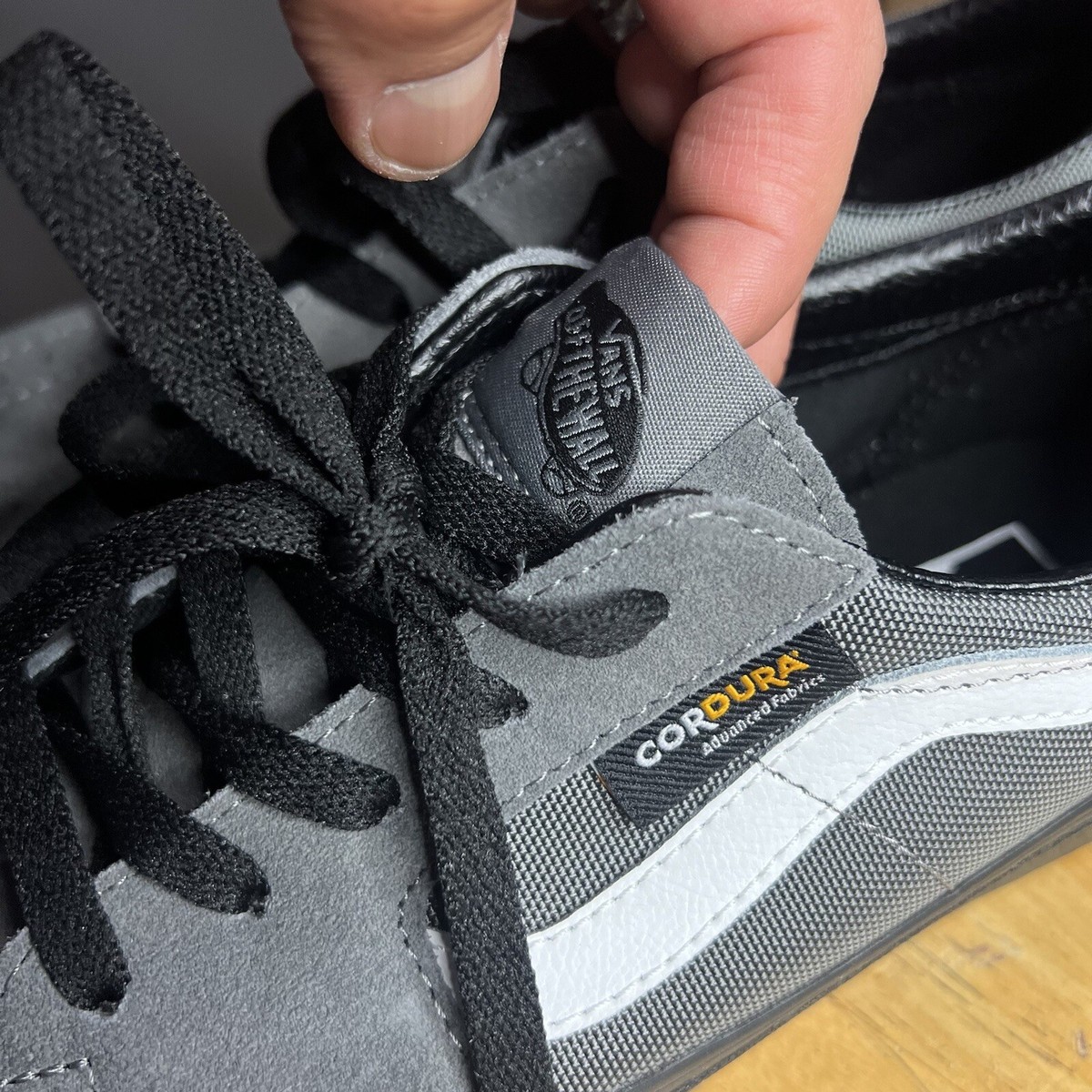 Vans Sk8-Low Cordura Shoes Gray Black Size 7.5 Men's NEW No Box | eBay