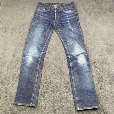 3sixteen ST-100X Selvedge Denim Jeans Size 29 Patina USA Made