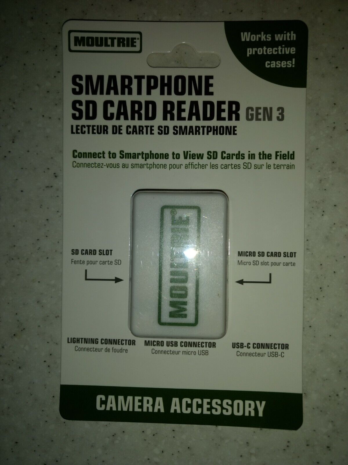 Moultrie Smartphone Card Reader Gen3 Model # MCA-13488