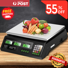 Emajin 40KG Digital Kitchen Scale Electronic Weighing Shop Market Commercial LCD