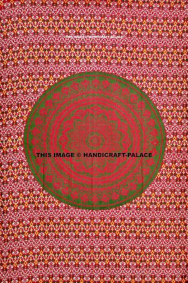 Arazzo Da Parete In Cotone Indiano Tradizionale Mandala Hippie - Foto 4