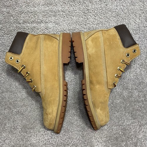 Timberland Classic Genuine Leather Wheat Boots Toddler Size 5M 12809 - Picture 4 of 10