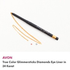 Avon True Color Glimmerstick Diamonds Eyeliner 24 KARAT ~ NEXT DAY SHIP! ~  GOLD