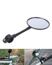SPECCHIETTO RETROVISORE BICI CATARIFRANGENTE SPECCHIO 8 CM PER BICICLETTA 
