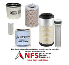 Nfs Filter Kit Für Kubota U17-3 U17-3A (Alpha) Mit D902 Motor