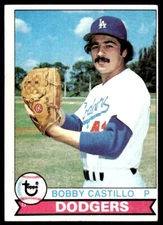 1979 Topps Bobby Castillo Rookie Los Angeles Dodgers #641