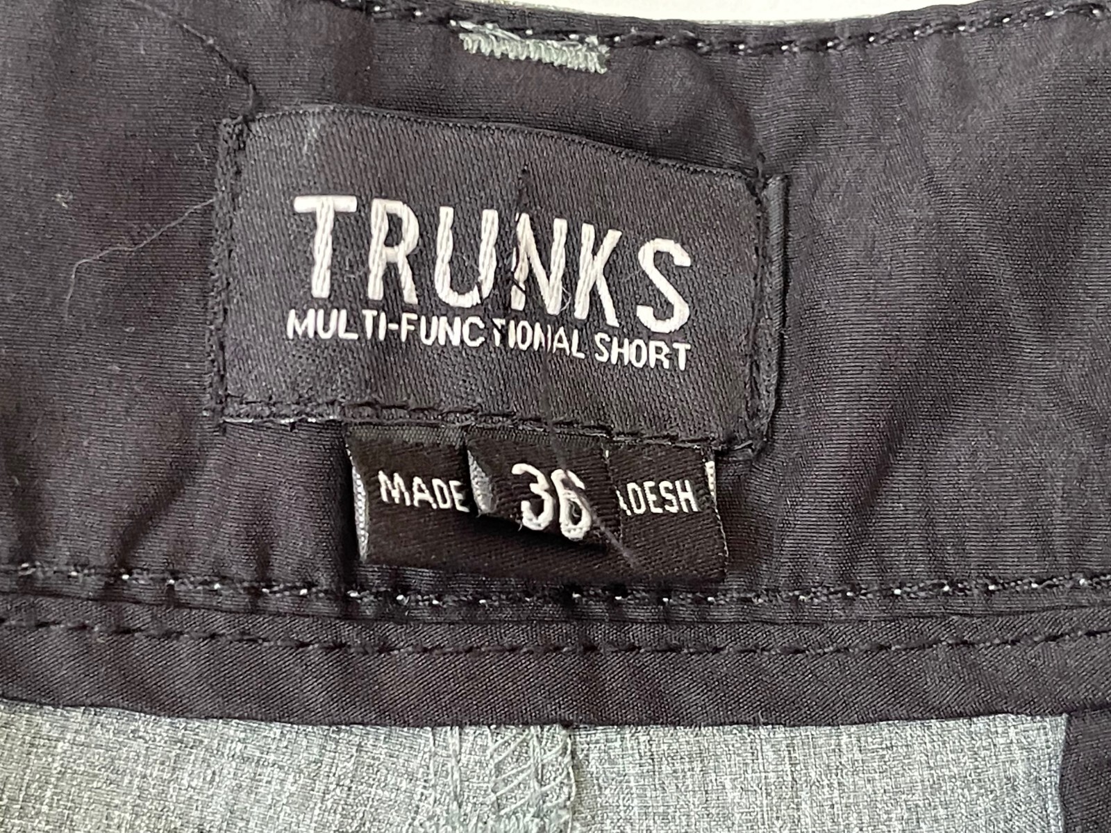 TRUNKS, MULTI FUNCTIONAL BOARD BERMUDA SHORTS, GR… - image 4