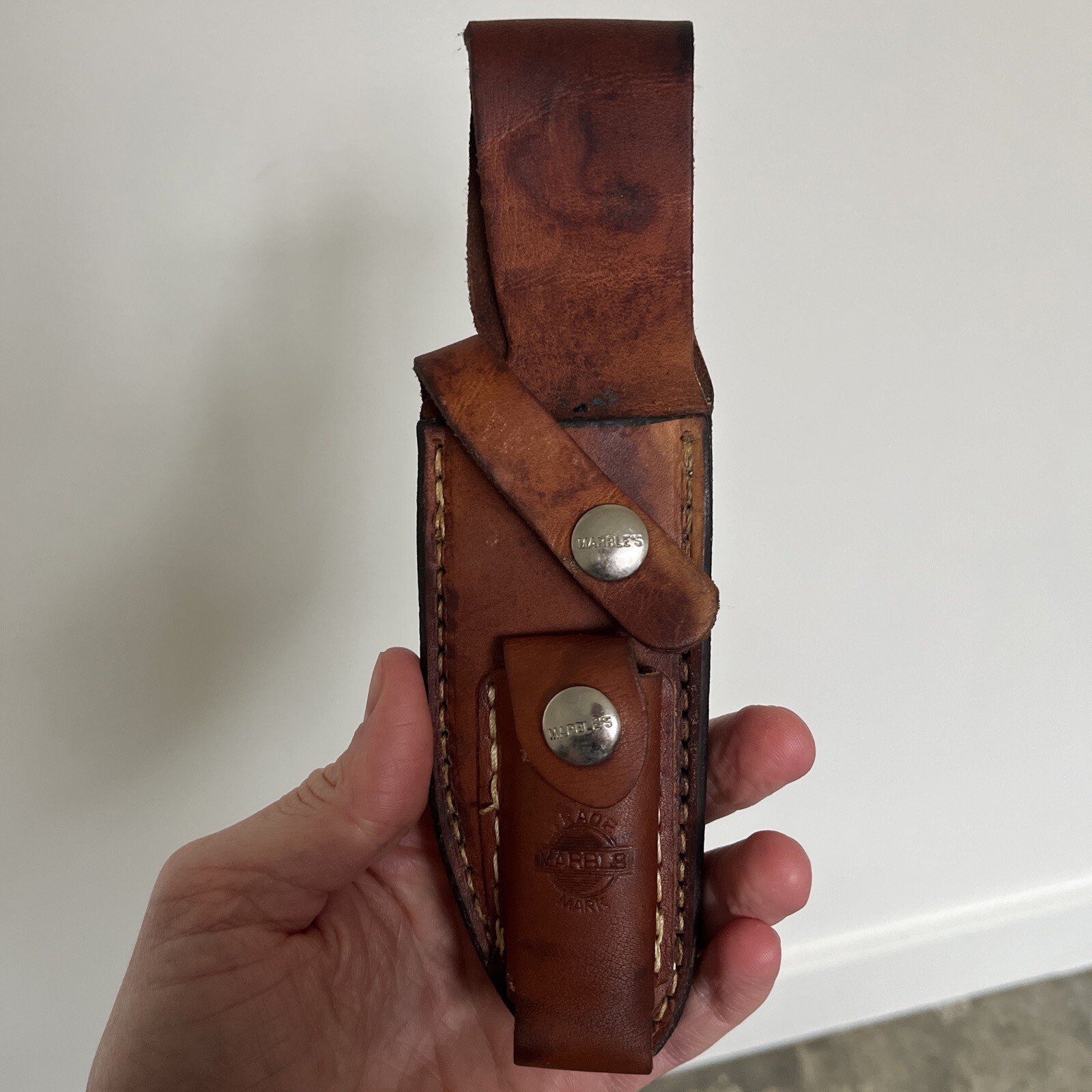 Vintage Marbles Fixed Blade Knife eBay