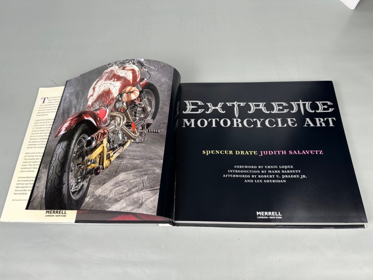 Extreme Motorcycle Art by Drake, Salavetz, Judith Hardcover Book