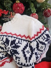 Little Boy Christmas Sweater Size 4-5, Tag Is 6y, Runs Small