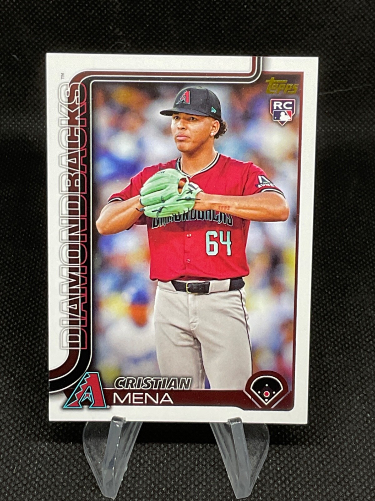 Cristian Mena 2025 Topps Series 1 Golden Mirror Image Variation SSP Rookie #120