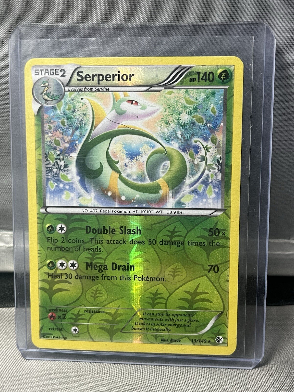 🧉🍵 Serperior 13/149 - Reverse Holo - Black & White 7: Boundaries Crossed 🍵🧉