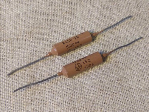 K40P-2 0.015-0.022-0.047 uF 400V PIO Paper-in-Oil Audio Capacitors, NOS ,Tested - Picture 36 of 45
