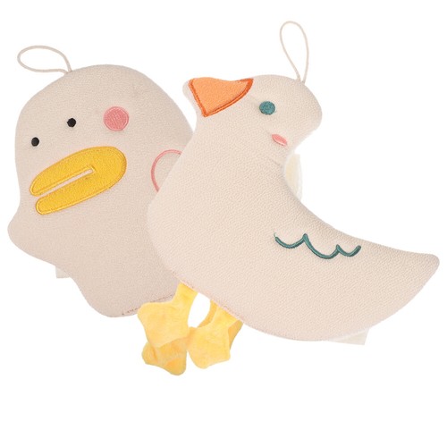 3 Pieces Badetuch Kind Peeling-Waschhandschuhe Cartoon-Badehandschuhe - Bild 11 von 12