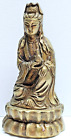 Bronze Kwan-Yin Chinese Statue Goddess of Compassion - Vintage
