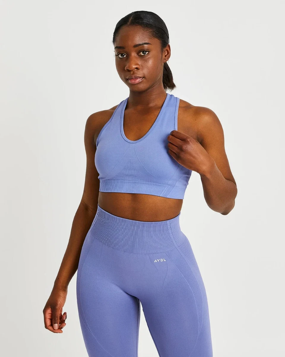 Balance V2 Seamless Sports Bra - Steel Blue – AYBL