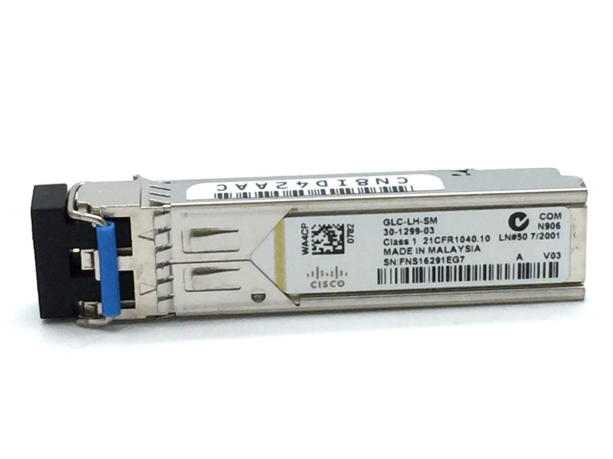 Cisco 30-1299-03 GLC-LH-SM Transceiver Module Class 1