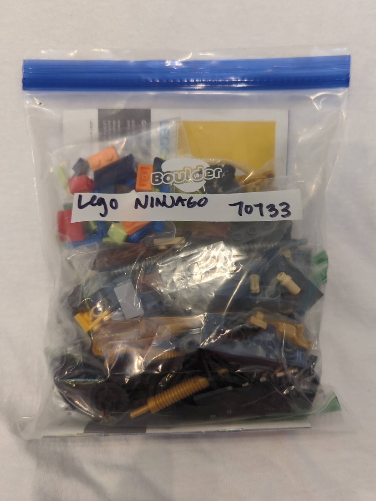 Lego Ninjago (70733) Blaster Bike W/Instructions Near Complete READ Cole No box