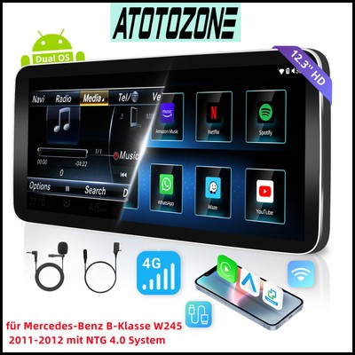 Für Mercedes-Benz B-Klasse W245 ATOTO Android Autoradio 4+64G Carplay GPS NAVI