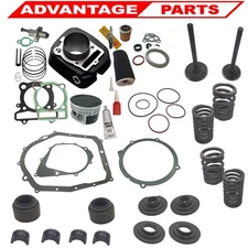 Yamaha Warrior 350 Cylinder & Head Rebuild Kit Piston Valves Set 1987-2004 87-04